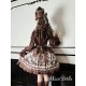 Alice Girl Bear Chocolate Salopette and JSK(1st Pre-Order/Full Payment Without Shipping)